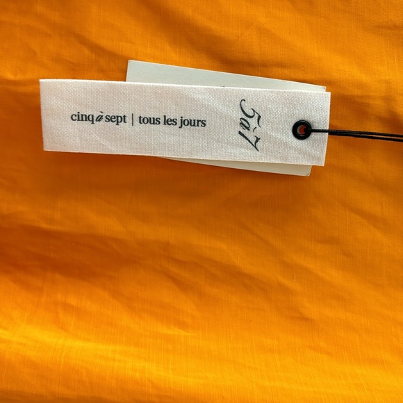 Cinq a Sept Orange Mini Dress! - Picture 3 of 4